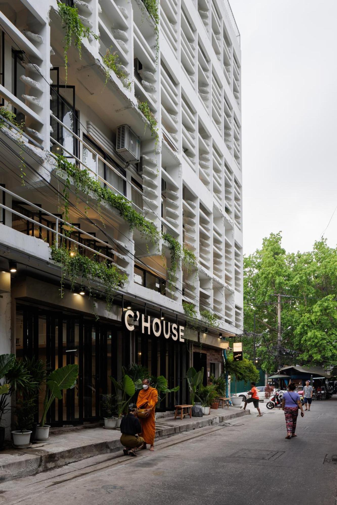 C'House Bangkok 호스텔 외부 사진